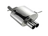Eisenmann Edelstahl Sportauspuff RACE-Version BMW 3er E36 Compact 323ti ab Bj.00 2x70mm rund scharf gerade