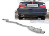 Eisenmann Racing-Komplettanlage ab Kat BMW 3er E46 Limo Touring Coupe Cabrio 320i 325i 330i 2x70mm rund scharf gerade