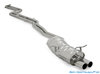 Eisenmann Racing-Komplettanlage ab Kat BMW 3er E46 Limo Touring Coupe Cabrio 320i 325i 330i 2x76mm rund scharf gerade