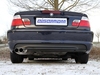 Eisenmann Racing-Komplettanlage ab Kat BMW 3er E46 Limo Touring Coupe Cabrio 320i 325i 330i 2x70mm rund scharf gerade