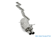 Eisenmann Racing-Komplettanlage ab Kat BMW 3er E46 Limo Touring Coupe Cabrio 320i 325i 330i 2x76mm rund scharf gerade