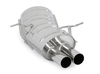 Eisenmann Edelstahl Sportauspuff BMW 3er E46 Limo Touring Coupe Cabrio 320i 325i 330i 2x70mm rund scharf gerade