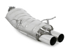 Eisenmann Edelstahl Sportauspuff RACE-Version BMW 3er E46 Limo Touring Coupe Cabrio 2x83mm rund scharf gerade