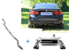 Eisenmann Edelstahl Duplex Sportauspuff-Komplettanlage ab Kat BMW 3er F30 F31 Limousine Touring 335i je 2x76mm rund scharf gerade