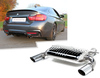 Eisenmann Edelstahl Duplex Sportauspuff RACE-Version BMW 4er 435i F32 F33 F36 je 1x90mm rund gerade