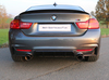 Eisenmann Edelstahl Duplex Sportauspuff RACE-Version BMW 4er 435i F32 F33 F36 je 1x90mm rund gerade