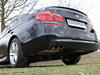 Eisenmann Edelstahl Sportauspuff RACE-Version BMW 5er F10 Limousine 523i 528i 2x83mm rund eingerollt abgeschrägt