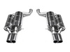 Eisenmann Edelstahl Duplex Sportauspuff RACE-Version BMW 5er E60 M5 Limousine inkl. LCI je 2x83mm rund eingerollt gerade