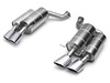 Eisenmann Edelstahl Duplex Sportauspuff BMW E61 M5 Touring inkl. LCI je 2x120x77mm oval eingerollt gerade