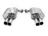 Eisenmann Edelstahl Duplex Sportauspuff RACE-Version BMW 6er E63 E64 Coupe Cabrio M6 je 2x83mm rund eingerollt gerade
