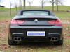 Eisenmann Edelstahl Duplex Sportauspuff RACE-Version BMW 6er M6 F12 F13 F06 Coupe Cabrio und Grand Coupe je 2x102mm rund eingerollt gerade