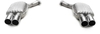 Eisenmann Edelstahl Duplex Sportauspuff RACE-Version BMW 6er M6 F12 F13 F06 Coupe Cabrio und Grand Coupe je 2x90mm rund eingerollt gerade