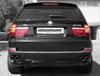 Eisenmann Edelstahl Duplex Sportauspuff BMW X5 E70 4.8l je 2x80mm rund eingerollt abgeschrägt