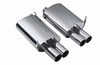 Eisenmann Edelstahl Duplex Sportauspuff inkl. Verbindungsrohr BMW Z3 M je 2x83mm rund scharf gerade