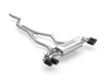 Eisenmann Edelstahl Duplex Racing-Komplettanlage ab OPF BMW Z4 G29 M40i sDrive je 2x90mm rund schräg Carbon