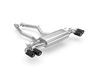 Eisenmann Edelstahl Duplex Sportauspuff BMW Z4 G29 M40i sDrive je 2x90mm rund schräg Carbon