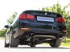 Eisenmann Edelstahl Duplex Sportauspuff-Komplettanlage ab Kat BMW 3er F30 F31 Limousine Touring 335i je 2x76mm rund scharf gerade