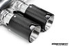 Eisenmann Edelstahl Duplex Sportauspuff-Komplettanlage ab Kat BMW 3er F80 M3 Limousine je 2x90mm rund aus Carbon