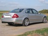 Eisenmann Edelstahl Duplex Sportauspuff RACE-Version Mercedes E-Klasse W211 Limousine E55 AMG je 2x120x77mm oval eingerollt abgeschrägt