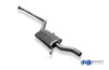 FOX Edelstahl Vorschalldämpfer Audi 200 Typ 44Q 2.2l quattro 2x63mm rund