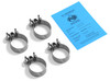 Fox Edelstahl Sportauspuff-Komplettanlage ab Kat Audi 80/90 89 B3 B4 Coupe u. Cabrio 2.6l 2.8l 2x76mm rund eingerollt