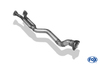 Fox Edelstahl Racing-Komplettanlage ab Kat Audi 80 S2 Coupe quattro (Typ 89) 2x76mm rund scharf gerade