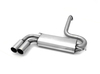 Fox Edelstahl Racing-Komplettanlage ab Kat Audi 80 S2 Coupe quattro (Typ 89) 2x76mm rund scharf gerade