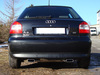 Fox Edelstahl Duplex Sportauspuff Audi A3 8L quattro 130x50mm flachoval eingerollt abgeschrägt