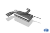 Fox Edelstahl Sportauspuff Audi A3 8V 3-Tür ab 2012 2x80mm rund doppelwandig abgeschrägt