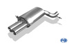 Fox Edelstahl Sportauspuff Audi A4 quattro/S4 Biturbo B5 Limousine/Avant 2x76mm rund scharf gerade