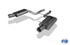 Fox Edelstahl Duplex Sportauspuff Audi A4 B7 3.2l quattro Typ 8E Limousine/Avant je 100mm rund doppelwandig gerade