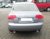 Fox Edelstahl Duplex Racing-Sportauspuffanlage ab Kat Audi A4 B7 Typ 8E Lim/Avant 1.6l je 76mm rund eingerollt mit Absorber
