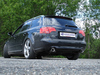 Fox Edelstahl Duplex Sportauspuff inkl. Verbindungsrohr Audi A4 B7 quattro Typ 8E Limousine/ Avant 3.0l TDI 1x90mm rund eingerollt abgeschrägt mit Absorber