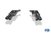 Fox Edelstahl Duplex Sportauspuff Audi A6 4G Typ C7 3.0 TFSI je 2x90mm rund eingerollt abgeschrägt