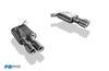 Fox Edelstahl Duplex Sportauspuff Audi A6 4G Typ C7 2.0l TFSI 2.8l FSI + quattro je 2x90mm rund eingerollt mit Absorber