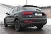 Fox Edelstahl Racing-Komplettanlage ab Kat Audi Q3 2.0 TFSI 2x80mm rund eingerollt