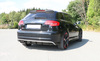 FOX Edelstahl Racing-Komplettanlage ab Kat Audi RS3 Typ 8P 2x90mm rund eingerollt abgeschrägt