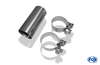 Fox Edelstahl Duplex Racing-Komplettanlage ab Kat Audi S3 8L 2x80mm rund scharf gerade