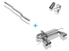 Fox Edelstahl Duplex Racing-Komplettanlage ab Kat Audi S3 8L 2x80mm rund scharf gerade