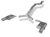Fox Edelstahl Duplex Racing-Komplettanlage ab Kat Audi S5 quattro Coupe 4.2l je 100mm rund