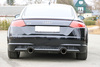 FOX Edelstahl Duplex Sportauspuff-Komplettanlage ab Kat Audi TT 8S/FV quattro je 100mm rund doppelwandig abgeschrägt
