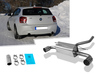 FOX Edelstahl Duplex Sportauspuff BMW 1er F20 F21 3-Tür 5-Tür 120d je 100mm rund scharf