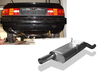 Fox Edelstahl Sportauspuff BMW 3er E30 318is 1x70mm rund scharf gerade