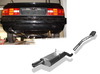 Fox Edelstahl Sportauspuff-Komplettanlage ab Kat BMW 3er E30 318is 1x70mm rund scharf gerade Fox Edelstahl Sportauspuff-Komplettanlage ab Kat BMW 3er E30 318is 1x70mm rund scharf gerade