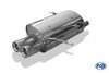 Fox Edelstahl Sportauspuff-Komplettanlage ab Kat BMW 3er E36 316i u. 318Ti Compact 2x80mm rund eingerollt gerade mit Absorber