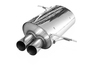 Fox Edelstahl Sportauspuff BMW 3er E36 316i u. 318Ti Compact 2x76mm rund scharf gerade