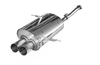 Fox Edelstahl Sportauspuff BMW 3er E36 316Ti Compact 2x76mm rund scharf gerade