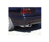 Fox Edelstahl Sportauspuff BMW 3er E36 Limo Touring Coupe Cabrio 135x80mm flachoval eingerollt abgeschrägt mit Absorber