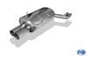 Fox Edelstahl Sportauspuff BMW 3er E46 320i 325i 330i Limousine/Touring/Coupe/Cabrio 2x76mm rund scharf gerade