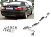 Fox Edelstahl Duplex Sportauspuff-Komplettanlage ab Kat BMW 3er E46 323i 325i 330i Limousine/ Touring/ Coupe/ Cabrio 2x76mm rund scharf gerade Fox Edelstahl Duplex Sportauspuff-Komplettanlage ab Kat BMW 3er E46 323i 325i 330i Limousine/ Touring/ Coupe/ Cabrio 2x76mm rund scharf gerade